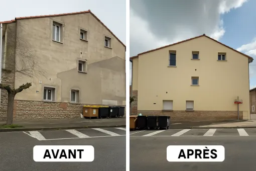 Ravalement de façade à Saverdun : peinture pour redonner vie à votre maison, Saverdun, TCD ISOLATION